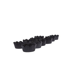 Soporte Taza Magdalena Diámetro 3,5 cm Negra  500 un.